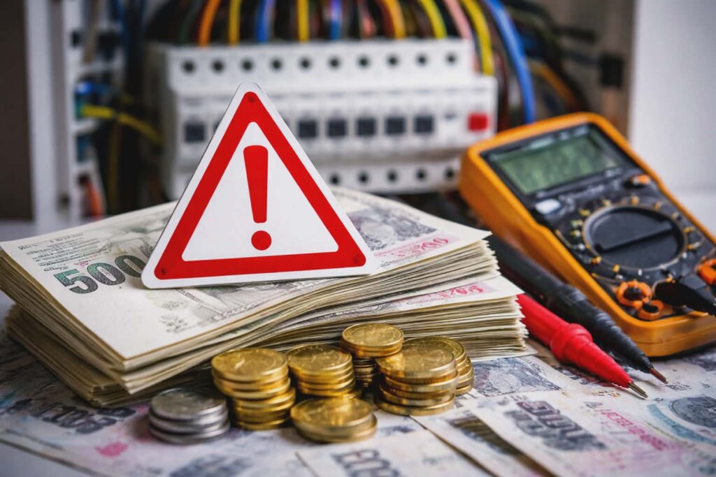 pokuta za neprovodení elektrorevizí